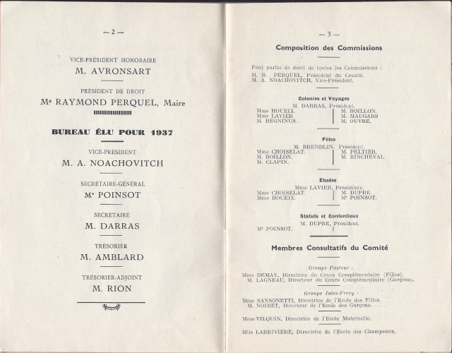 Caisse des Ecoles 2-1